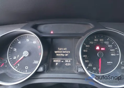 2014 Audi A5 2.0T Premium z USA, uszkodzony, nr VIN WAUCFAFR6EA048110